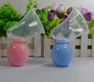 China BPA Free Latex Silicone Manual Breast Pump With Bottle Baby Sucking wholesale