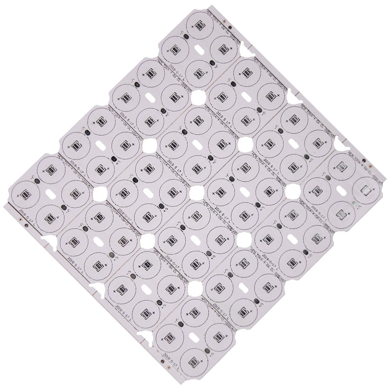 Aluminum ROHS LED Printed Circuit Boards Min Line Width 3mil