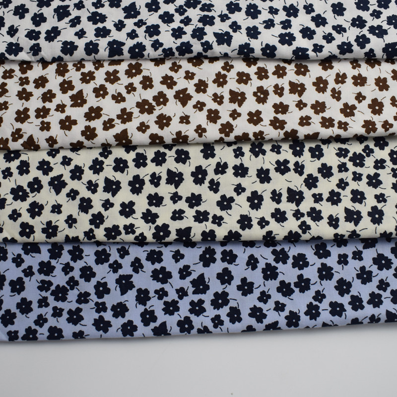 Liberty Polyester Cotton Fabrics Beautiful Print Lightweight