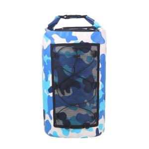 China Camouflage PVC Waterproof Backpack , Wet Dry Separation Waterproof Dry Backpack wholesale