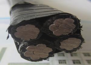 China 600V Quadruplex Service Drop Cable 2AWG 4AWG 2/0AWG 4/0AWG 350MCM wholesale