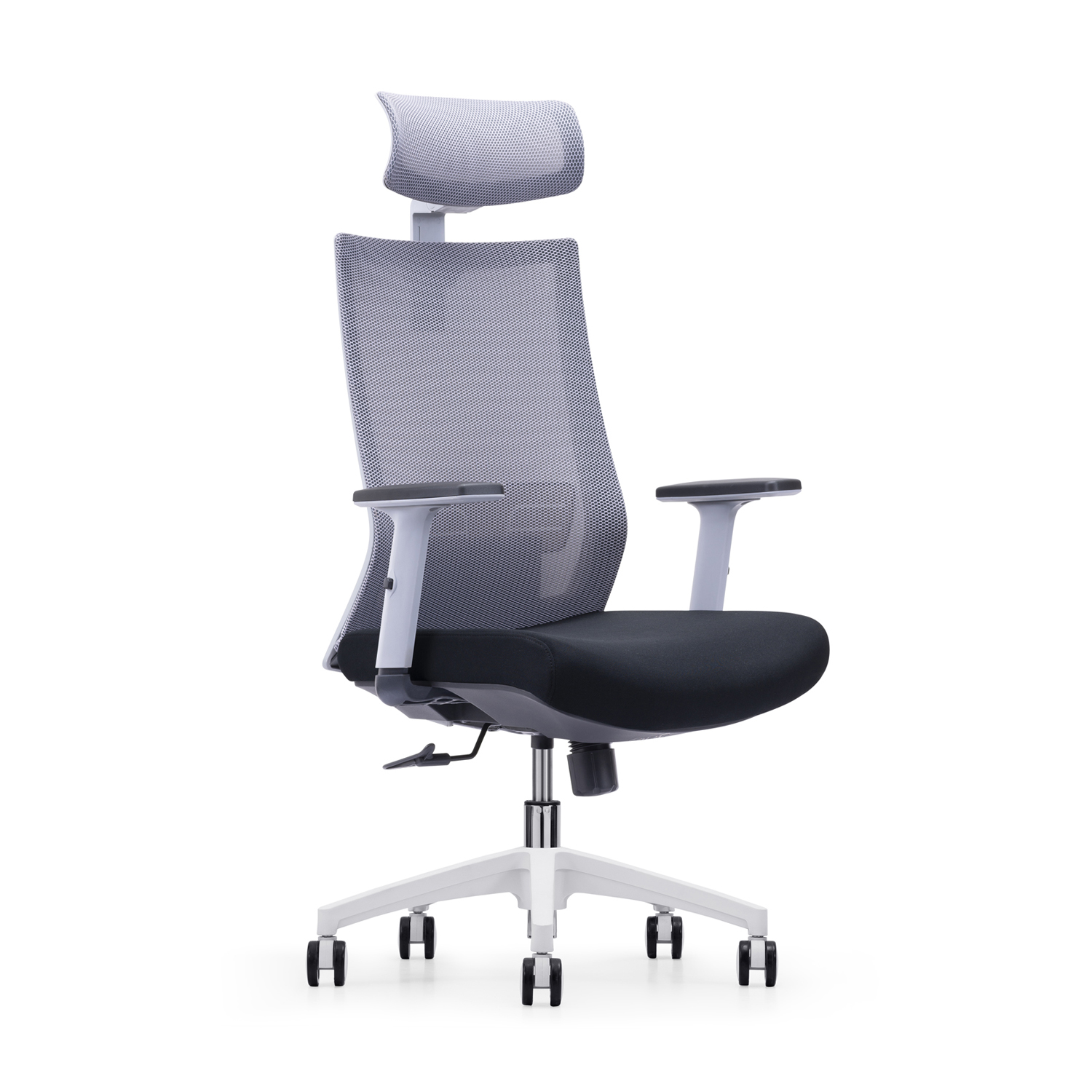 M890A Gray Adjustable Mesh Office Executive Chair 2D Armrest Ergonomic Luxury Office Chair