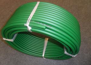 China Green Hardness 85A Polyurethane Round Belt with large Diameter wholesale