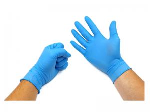 China Powder Free / Powdered Disposable Nitrile Examination Gloves wholesale
