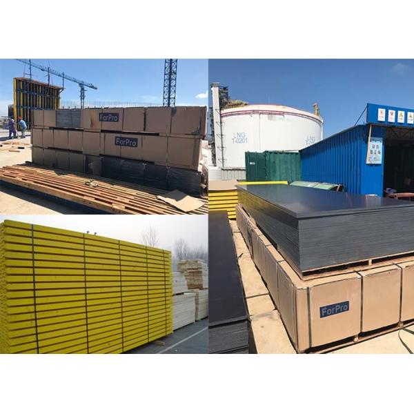 Fair - Faced Concrete Project Timber Beam And Plywood Customized Size