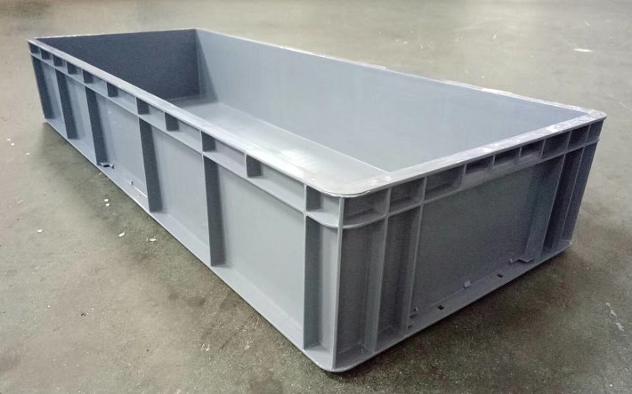 Impact - Resistance Large Virgin Plastic Storage Containers 1000*400*180 mm Divider Storage