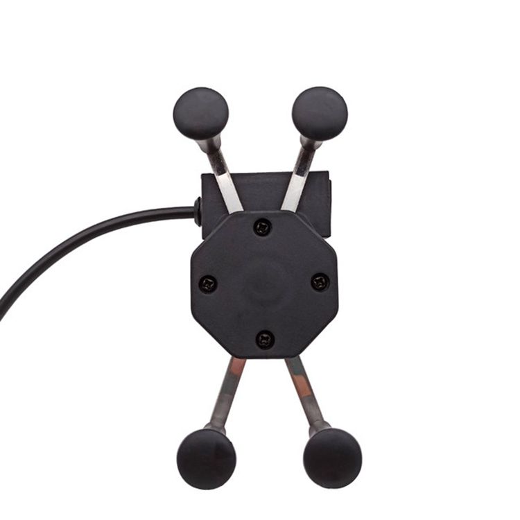 Wholesale 360 Rotation Mobile Phone Mount Holder Bracket Motorcycle Phone Holder With Usb Charger