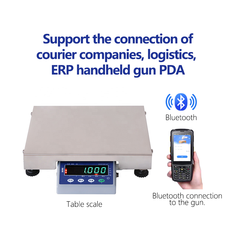 Battery 6V/5Ah 30KG Waterproof Scale with Double Layer Structure and Precision Sensor