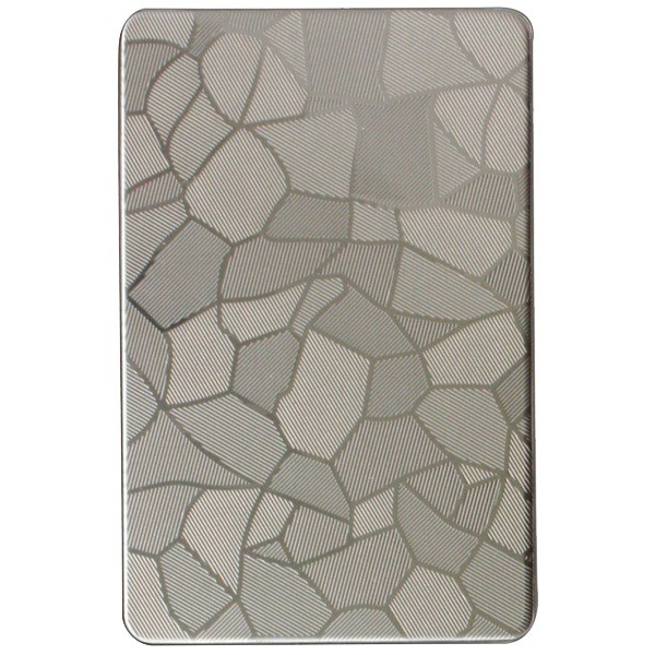 316L Stainless Steel Sheet Ice Bamboo Pattern Embossed For Ceiling