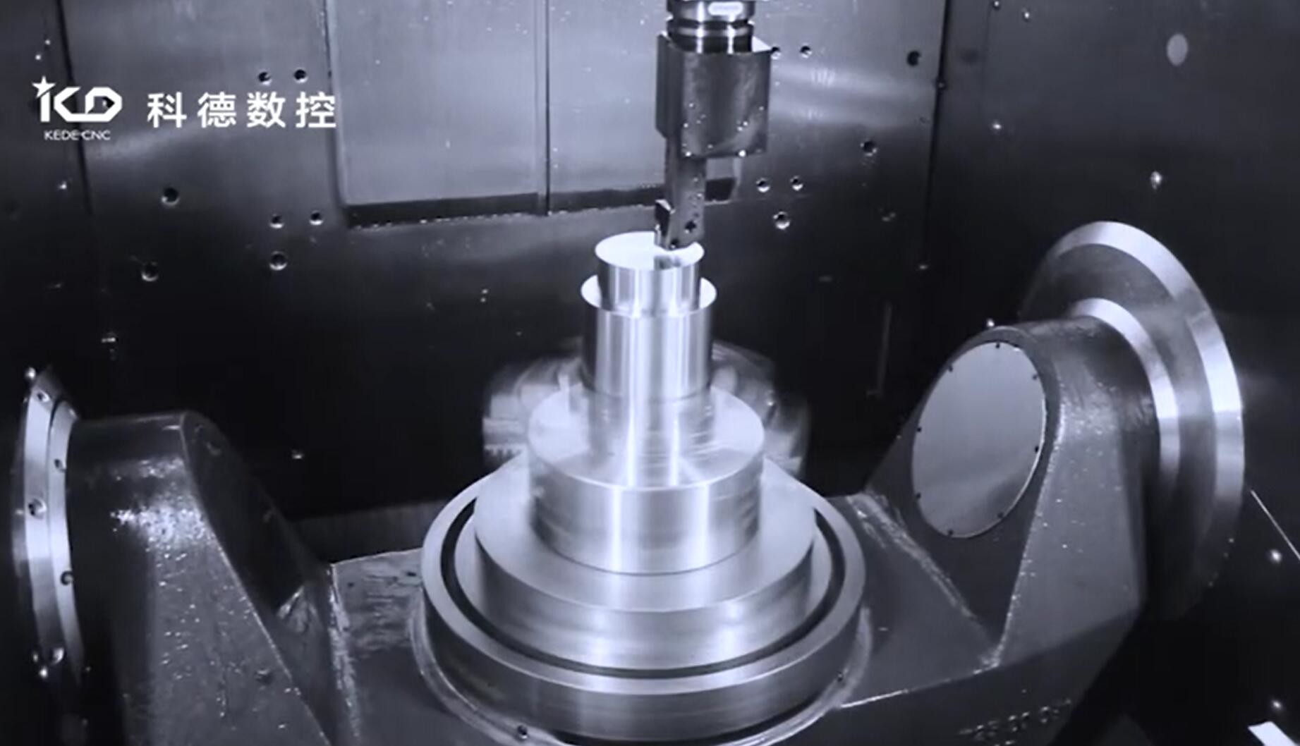 Big Travel Mould Making 5 Axis Vertical Machining Center