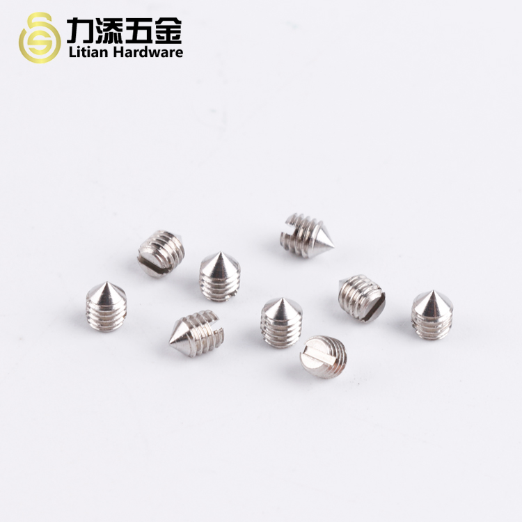 DIN914 stainless steel taper sleeve hexagonal bolt to fix taper sleeve screw hexagonal plunger