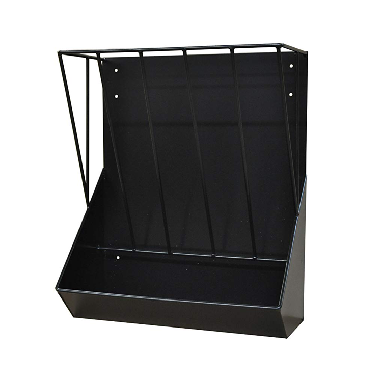 Convenient Powder Coated Hay Feeder for Horse and Sheep on Farms Durable Design