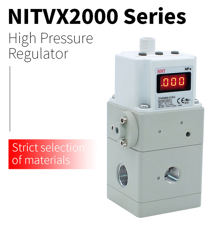 High Pressure Digital Pneumatic Regulator 5MPa Maximum pressure