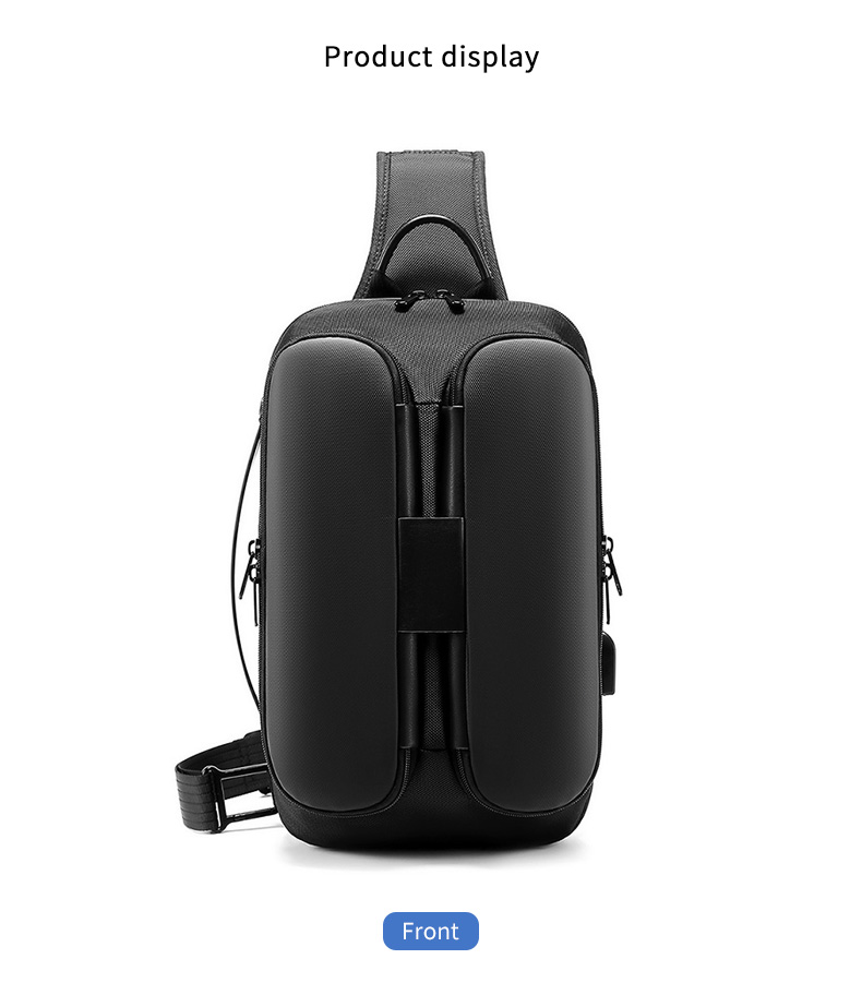 Fashionable Crossbody Mens Sling Bag Waterproof OEM/ODM Accepable