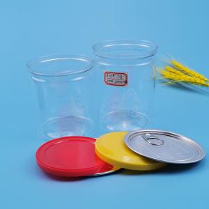 China FSSC22000 750ML Plastic Food Cans With PE Soft Cover wholesale