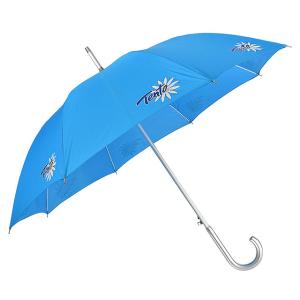 China BSCI 8mm Metal Shaft Straight Aluminium Umbrella wholesale