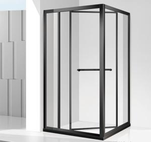 China Erosion Resistant Shower Screen Profile High Precision Shower Glass Frame wholesale