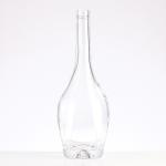 Acceptable Customer's Logo Long Neck Flint Vodka Whisky Rum Bottle for Fancy