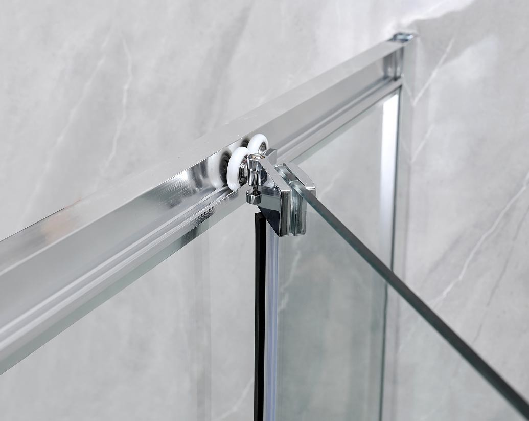 900x900 Shower Enclosure 6/8mm Tempered Glass And Alum Frame With Chromed For Stylish