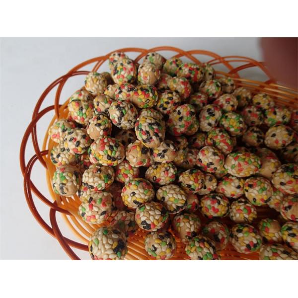 Fast delivery the best quality snacks, colorful sesame roasted coated peanuts