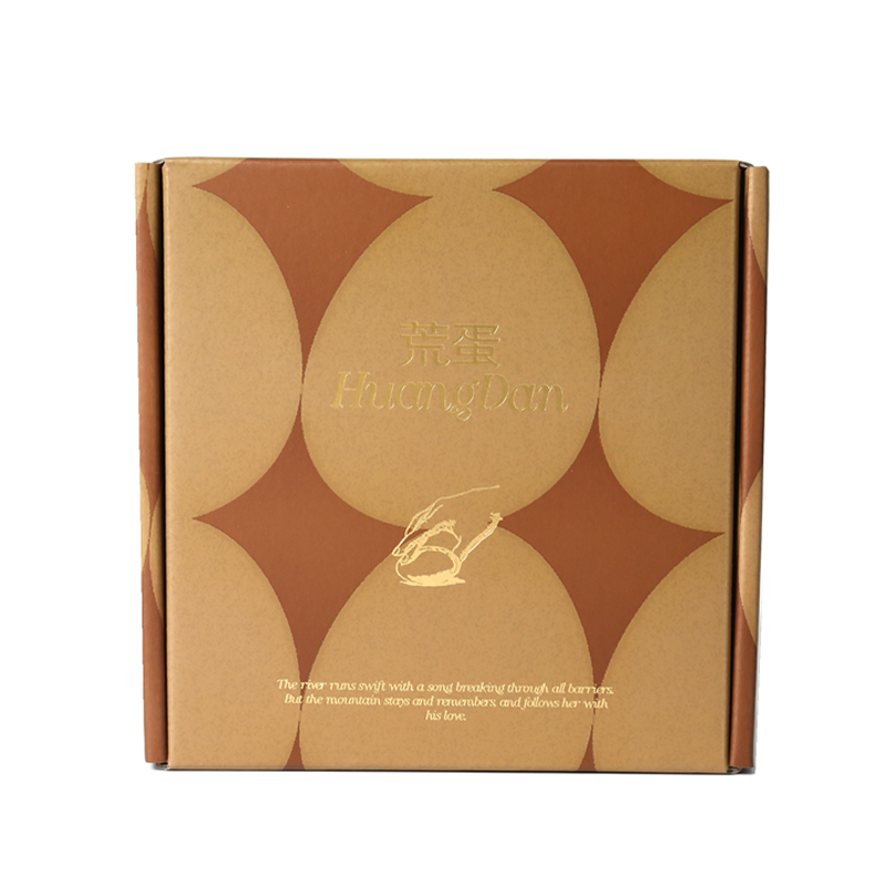 OEM Foil Stamping logo Kraft Mailer Boxes , Custom Corrugated Shipping Boxes