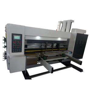China Cardboard Flexo Printing And Die Cutting Machine Low Noise wholesale