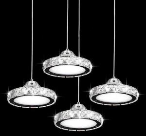 China D18cm Crystal Contemporary Chandelier Crystal Ceiling Lights wholesale