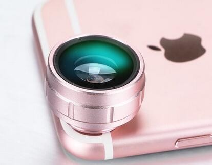 180 Degree Clip On Phone Lens Mobile Phone Camera External Lens Multilayer
