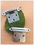 Steel Bp Metal Butterfly Cabinet Hinges , Chrome Butterfly Hinges Satin Nickel