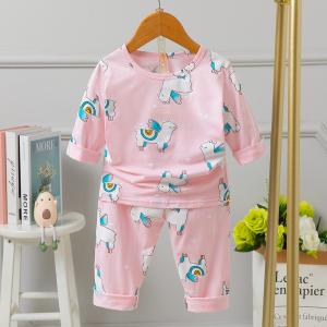China Pure Cotton Age 5 Childrens Pyjama Sets 80cm Height 50cm BUST comfortable wholesale