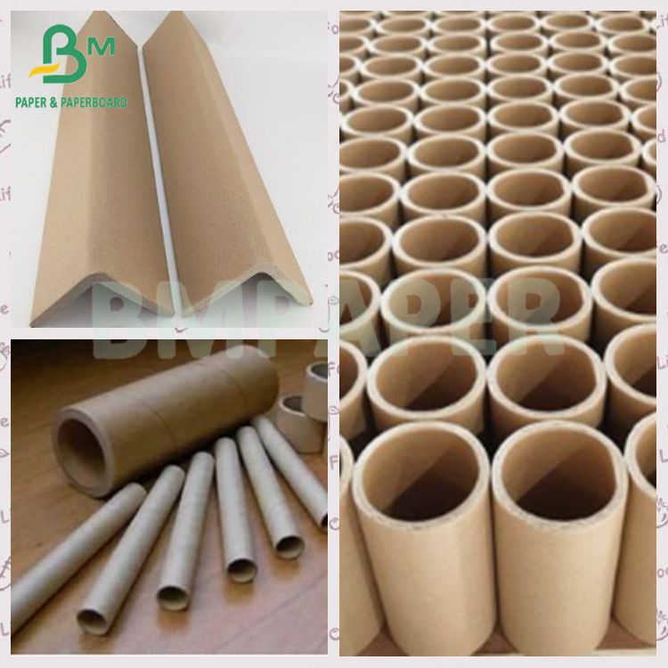 Biodegradable Recycled Pulp 300gsm 360gsm Paper Tube Paper Roll