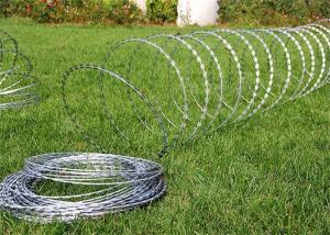 China Isolation Effect Galvanized Prison Razor Mesh Fence 150x300mm wholesale