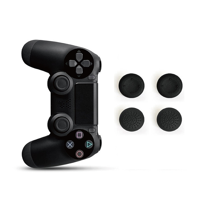 4 Pcs PS5 Gaming Accessories Silicone PS5 Controller Thumb Grips Stick Cover