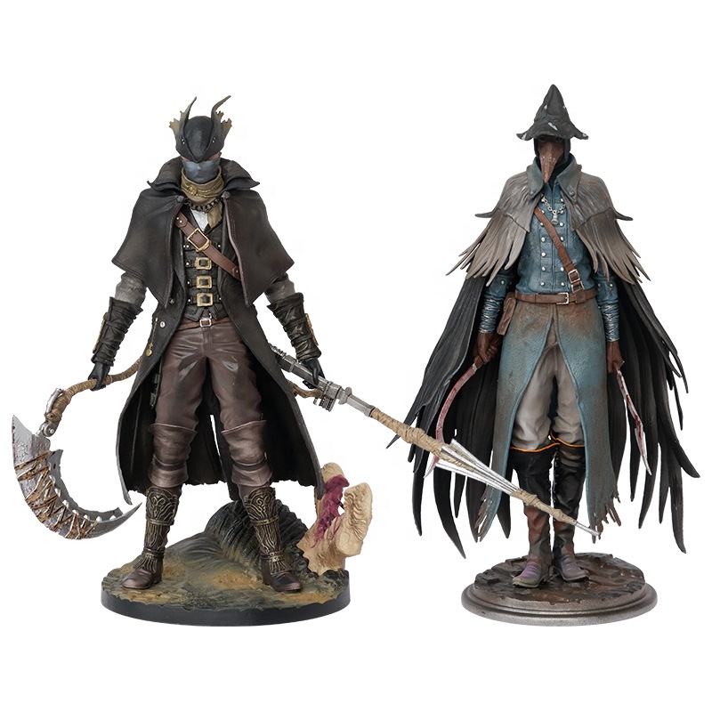 Anime Figures Bloodborne The Old Hunters 1/6 PVC Statue Figure Collectible Model Toy 30 cm for 12 y