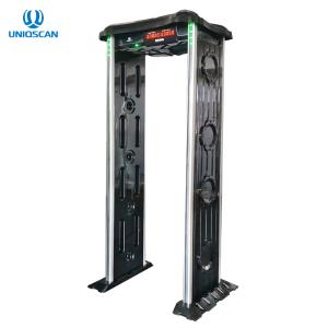 China Walk Through 4KHZ Metal Detector Temperature Scanner Spray Disinfection wholesale
