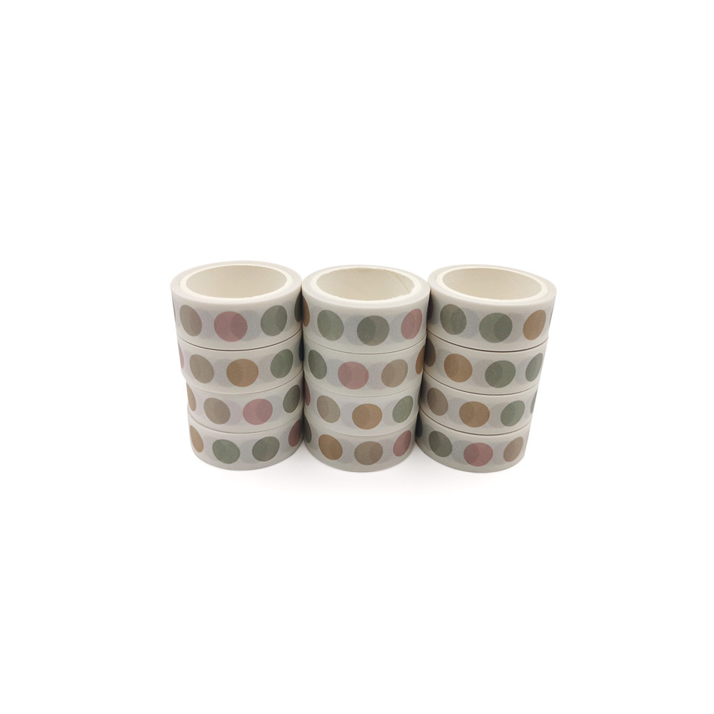 Gift Box Package Printed Masking Tape Washi Paper Tape For Christmas