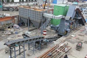 China Energy Saving Industrial Metal Shredder Machine 12 Months Warranty wholesale