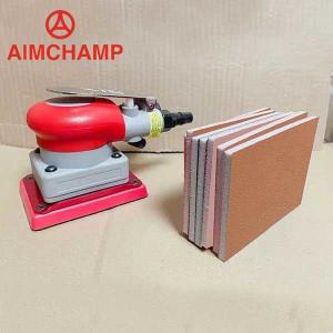 China 100x75mm Aluminum Oxide Sanding Pad Hand Sanding Diamond Blocks Waterproof wholesale