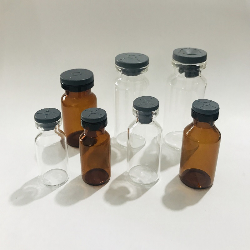Screen Printing Borosilicate Tubular Glass Bottle USP Type 1 Injection Glass Vial