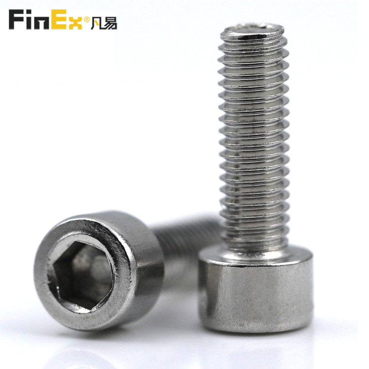 Metric Measurement System M5 Stainless Steel Hex Socket Head Cap Screws 1mm-500mm Length
