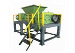 Waste Recycling Rubber Tire Shredding Machine , Tire Crushing Machine CE