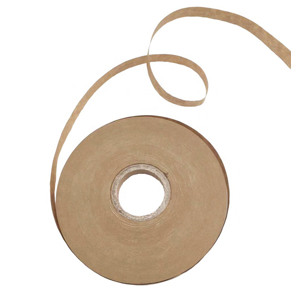 Brown 80GSM 90GSM Custom Printed Kraft Paper Roll Virgin Pulp