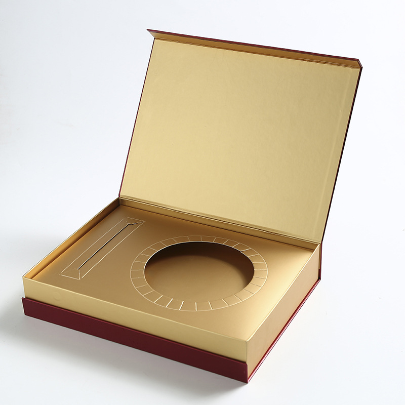 UV Coating Luxury Chocolate Gift Box Packaging Stackable Multifunctional