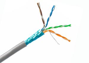 China Cat6 FTP Cable Bare Copper Conductor Shielded Networking Cable wholesale