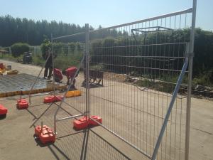 China Portable Barriers Fencing Secure Temporary Fencing For Building Sites wholesale