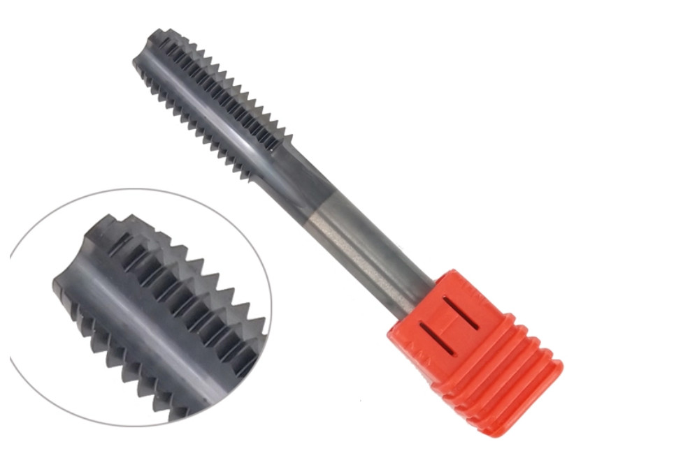 Straight Flute 3 Flutes M5×0.8 Solid Carbide Taps