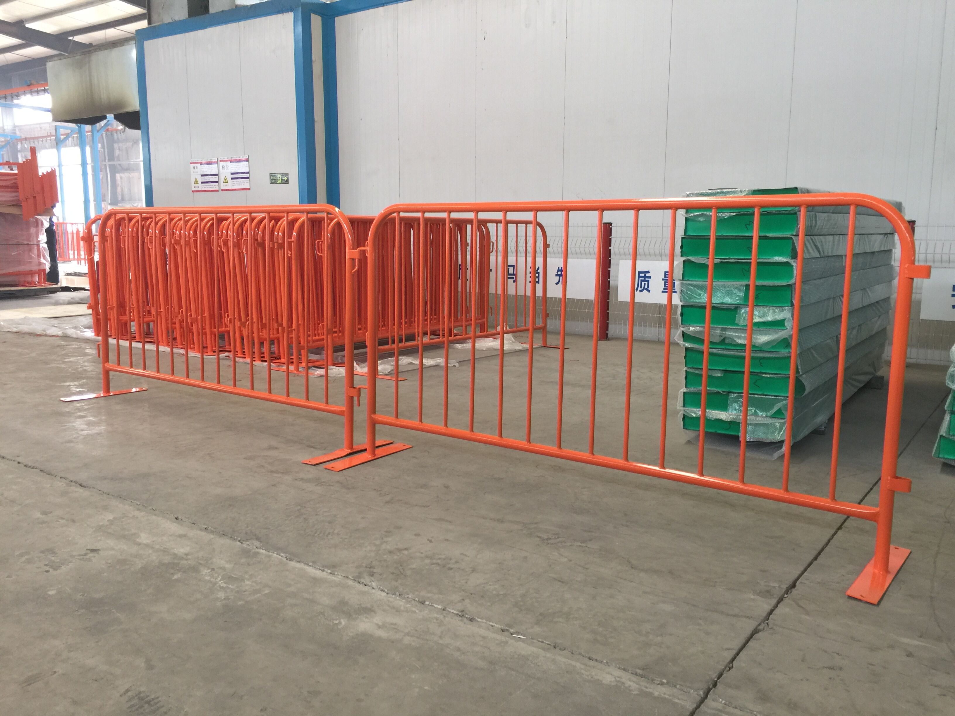 Hot dipped galvanized concert crowd control barrier for sale