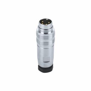 China Installable M16 Waterproof Circular Connector Male 4 Pin EMI Shielded Assembly wholesale