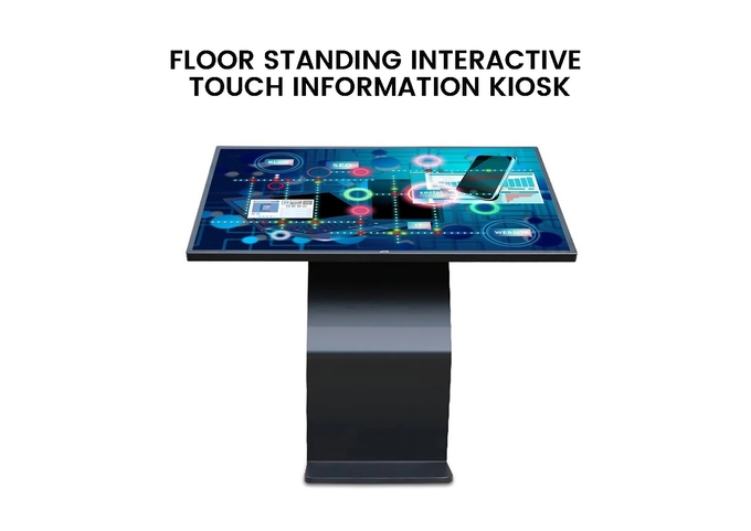 All In One Interactive Self Service Kiosk 21.5 32 43 55 Inch Touch 1920 X 1080