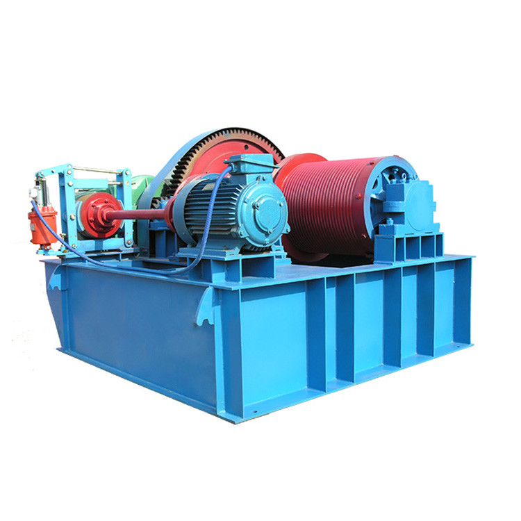 0 - 30m / Min Electric Wire Rope Winch Machine Engine Powered Cable Puller Heavy Duty